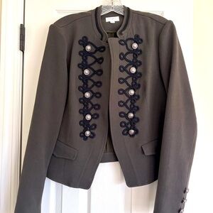 Everly Green Military Blazer